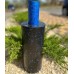 Масажний ролик (роллер) гладкий PowerPlay 2 in 1 EPP Foam Roller 330x140 мм, чорний-синій, код: PP_4348_Blue_(33x14)