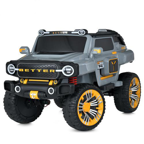 Дитячий електромобіль Bambi Джип M 5821EBLR-11(24V) сірий, код: 6903317648412