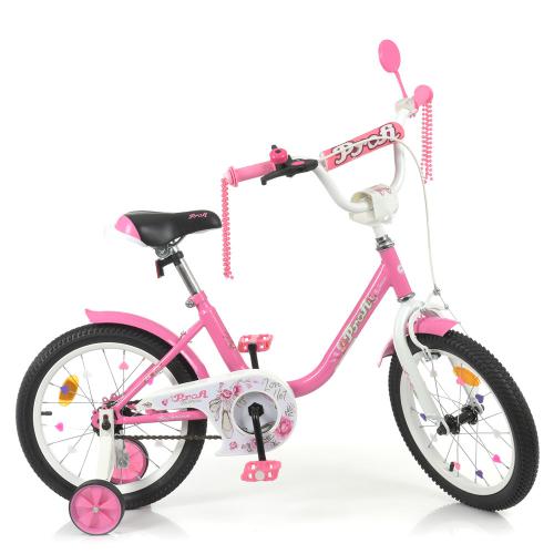 Велосипед дитячий Profi Kids Ballerina d=16, рожевий, код: Y1681-MP