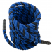 Канат для кросфіту Orlins 12 м, діаметр 40 мм посилений, синьо-чорний, код: RO-190