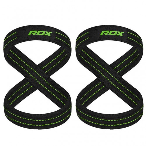 Силові ремені RDX Gym Lifting 8 Figure Straps L, Army Green, код: WAC-W8AGN-L