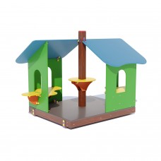 Дитячий ігровий елемент Miros “Альтанка” 2100х1490х1510 мм, код: DIO250
