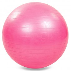 М"яч для фітнесу FitGo 750 мм рожевий, код: FI-1981-75_P