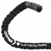 Канат для кросфіту в захисному рукаві LiveUp Battle Rope 9м, чорний, код: LP8172-9