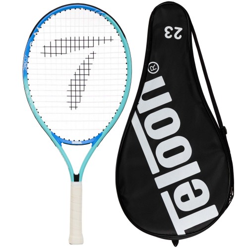 Ракетка для великого тенісу дитяча Teloon 23", 7-9 років, блакитний-синій, код: 2565-23