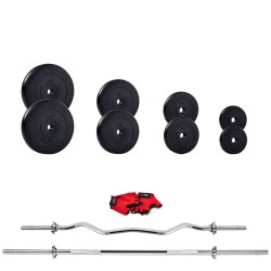 Набірна штанга Fit-On 52кг, код: 2222-0052