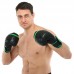 Боксерські рукавиці Hard Touch 12 унцій, чорний-зелений, код: BO-4250_12BKG