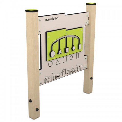 Ігрова панель InterAtletika Цифри та фігури, 913х87х1064 мм, код: LK608-SM Ігрова панель InterAtletika Цифри та фігури, 913х87х1064 мм, код: LK608-SM