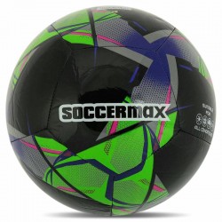 М"яч футбольний Soccermax №5 PU, чорний, код: FB-4137_BK М"яч футбольний Soccermax №5 PU, чорний, код: FB-4137_BK
