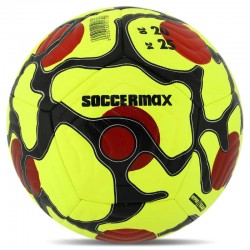 М"яч футбольний Soccermax Hybrid №5, жовтий, код: FB-4364_Y