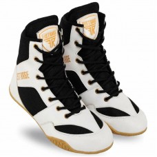 Боксерки шкіряні Fistrage розмір 39, білий-чорний, код: VL-4570_39WBK Боксерки шкіряні Fistrage розмір 39, білий-чорний, код: VL-4570_39WBK