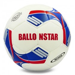 М"яч футбольний Ballonstar Hydro Technology №5, синій-червоний, код: FB-0177_BL