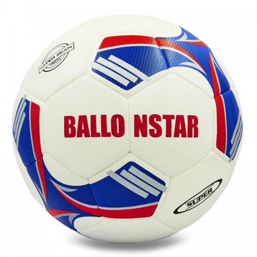 М"яч футбольний Ballonstar Hydro Technology №5, синій-червоний, код: FB-0177_BL