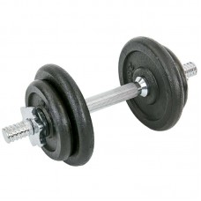 Гантель розбірна сталева Record 1х10кг TA-7227-10-S52 Гантель розбірна сталева Record 1х10кг TA-7227-10-S52