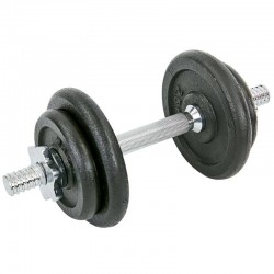 Гантель розбірна сталева Record 1х10кг TA-7227-10-S52 Гантель розбірна сталева Record 1х10кг TA-7227-10-S52