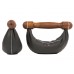 Гантелі Nohrd SwingBell Горіх 2х4 кг, чорний, код: SB-NH-13.192-IN
