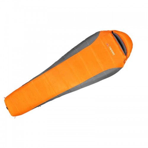 Спальний мішок Terra Incognita Siesta Long 300 Right 2300х800 мм, помаранчевий-сірий, код:  4823081501657-SR
