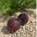 Масажний м"яч подвійний PowerPlay Epp Foam peanut Ball 160х80 мм, чорний-червоний, код: PP_4352_Red_8x16