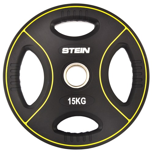 Диск поліуретановий Stein 15 кг, чорний, код: DB6091-15-ST