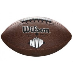 М"яч для американського футболу Wilson MVP Official Football, коричневий, код: 887768460198 М"яч для американського футболу Wilson MVP Official Football, коричневий, код: 887768460198