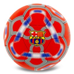 М"яч футбольний Ballonstar Barcelona №5 PU, бордовий, код: FB-5193-S52