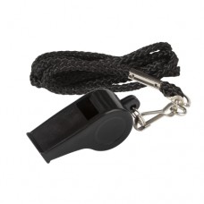 Свисток Select Referees whistle plastic w/lanyard L чорний, код: 5703543201624