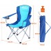 Стілець KingCamp Arms Chairin Steel 830x530x960 мм, синій, код: KC3818 Blue