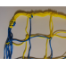 Сетки для футзала гандбола мини-футбола Tarida (пара) 120х120 мм (D=4,5 мм), белый, желто-синий, код: 5551403-TI
