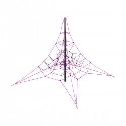 Канатний лабіринт Miros 7130х7130х3600 мм, код: LK215 Канатний лабіринт Miros 7130х7130х3600 мм, код: LK215