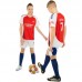 Форма футбольна дитяча PlayGame із символікою Arsenal домашня 2025, розмір 24, зріст 130-140, червоний-білий, код: CO-4608_24