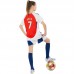Форма футбольна дитяча PlayGame із символікою Arsenal домашня 2025, розмір 24, зріст 130-140, червоний-білий, код: CO-4608_24