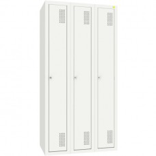 Шафа для одягу металева Emby, 3 секції, код: ШОМ-300/3 Шафа для одягу металева Emby, 3 секції, код: ШОМ-300/3