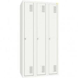 Шафа для одягу металева Emby, 3 секції, код: ШОМ-300/3 Шафа для одягу металева Emby, 3 секції, код: ШОМ-300/3