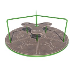 Карусель Miros "Карлсон" 1600х1600х690 мм, код: DIOS331 Карусель Miros "Карлсон" 1600х1600х690 мм, код: DIOS331