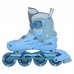 Ролики квади розсувні Fei Bao L (39-42), синій, код: SK-318_LBL