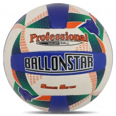 М"яч волейбольний Ballonstar №5, синій-зелений-білий, код: VB-8859-S52