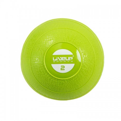 Медбол м"який LiveUp Soft Weight Ball 2 кг, зелений, код: 6951376126280