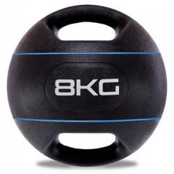 М"яч медичний медбол із двома ручками Zelart 8кг, код: TA-7827-8