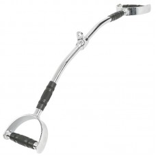 Рукоятка для м"язів спини широкий паралельний хват прогумована Record хром, код: TA-8237-S52 Рукоятка для м"язів спини широкий паралельний хват прогумована Record хром, код: TA-8237-S52