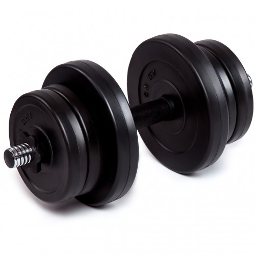 Гантель набірна Fit-On Chrome 1x11кг, код: 2011-0003