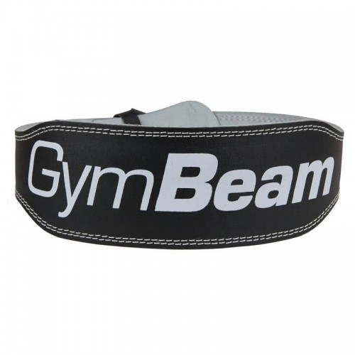 Пояс для фітнесу GymBeam Ronnie L, чорний-білий, код: 8588006139556