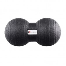 Масажний м"яч подвійний U-Powex Epp foam peanut ball 160x80 мм, чорний, код: UP_1004_Ball_D8*16cm