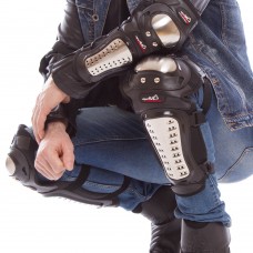 Комплект захисту Moto Mad Racing (коліно, гомілка, передпліччя, лікоть) чорний, код: HG-01-S52