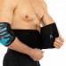 Пояс для тренажерного залу та схуднення LiveUp Sweat Waist Trimmer 1250x195x5мм, чорний-сірий, код: LP8718