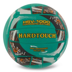 М'яч волейбольний Hard Touch Composite Leather №5, зелений-чорний, код: VB-4058_GBK
