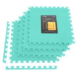 Мат-пазл (ластівчин хвіст) Cornix Mat Puzzle EVA 1200x1200x10 мм, м”ятний, код: XR-0234 Мат-пазл (ластівчин хвіст) Cornix Mat Puzzle EVA 1200x1200x10 мм, м”ятний, код: XR-0234