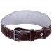 Пояс атлетичний шкіряний Zelart ширина 15см XL коричневий, код: SB-165076_XL
