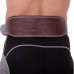 Пояс атлетичний шкіряний Zelart ширина 15см XL коричневий, код: SB-165076_XL