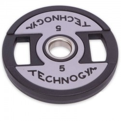 Диски поліуретанові Technogym з хватом і металевою втулкою 5 кг (d-51мм), код: TG-1837-5-S52 Диски поліуретанові Technogym з хватом і металевою втулкою 5 кг (d-51мм), код: TG-1837-5-S52