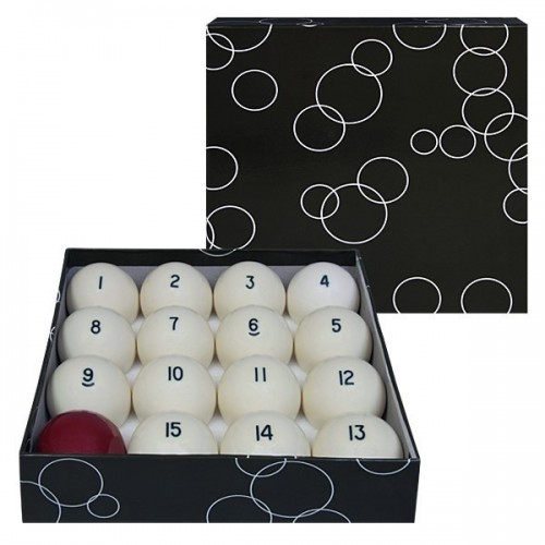 Кулі більярдні PlayGame D = 68мм, білий, код: 68D-WS